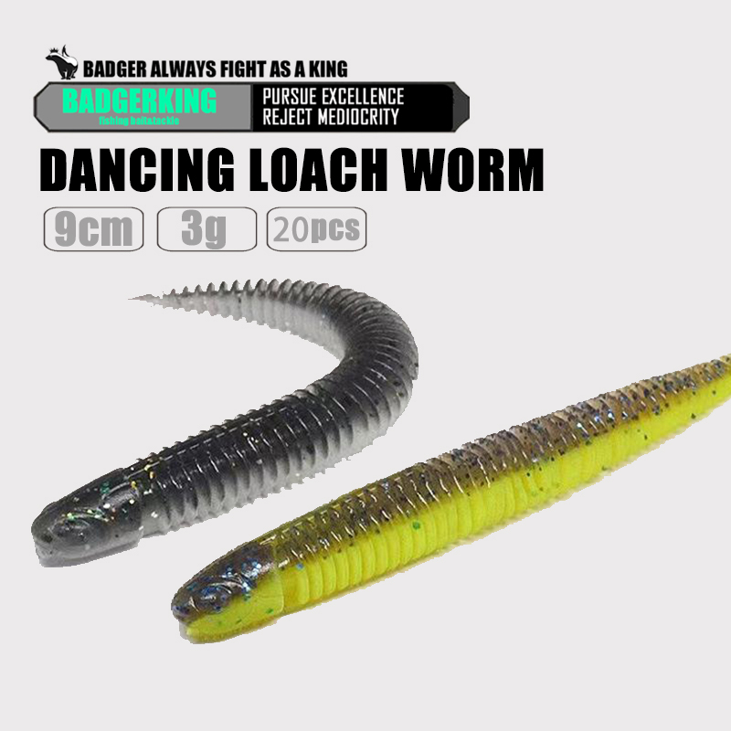 Fishing Lure Soft Plastic - Float Ned Rig Jigging Siliconen Aas