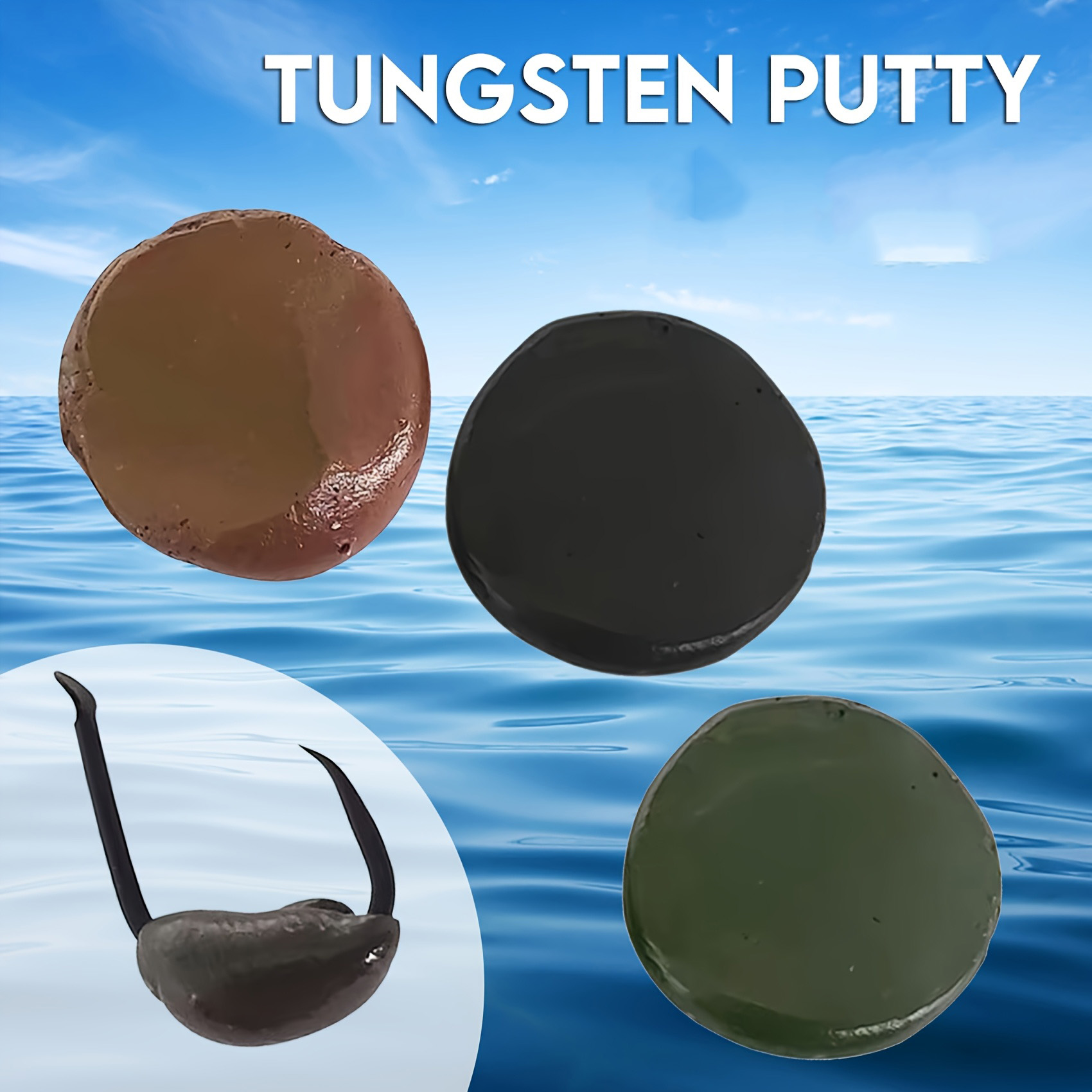 Fishing Lure Accessories - Tungsten Putty 0,5 oz (15 g)