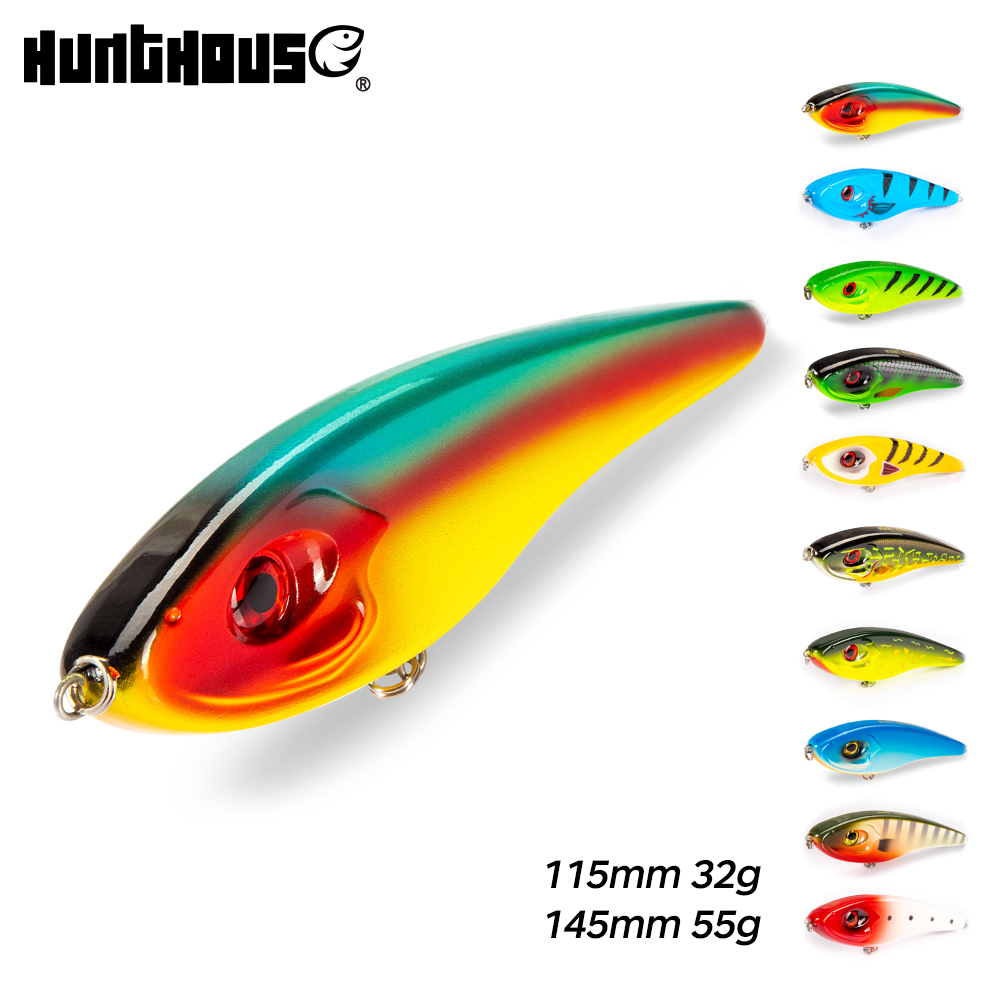 Fishing Lure Jerkbait - Hunthouse Luid Geluid Jerkbait 115mm/32g 145mm/55g