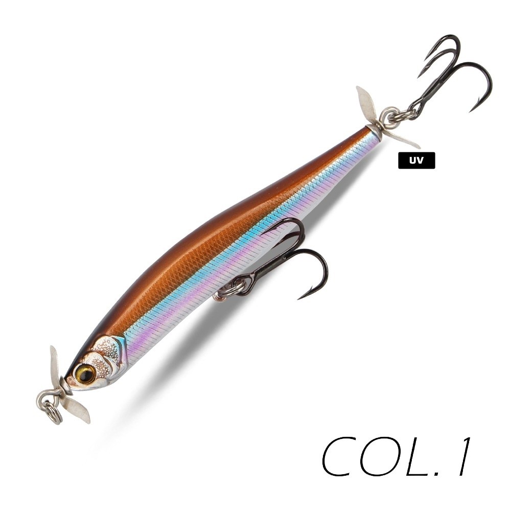 Fishing Lure Blade Bait - 80mm lange zinkende pencil lure, 9,7g
