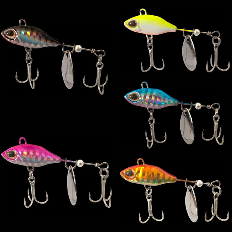 Fishing Lure Jerkbait - Roterende staart VIB Vibratie Aas Spinner