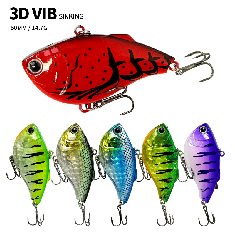 60mm 14.7g Zinkende VIB Vissen - Fishing Lure Jerkbait recensie en prijs
