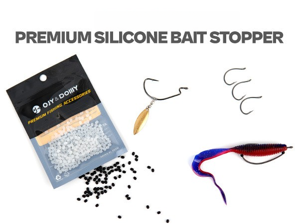 300 stuks siliconen stoppers v - Fishing Lure Soft Plastic recensie en prijs