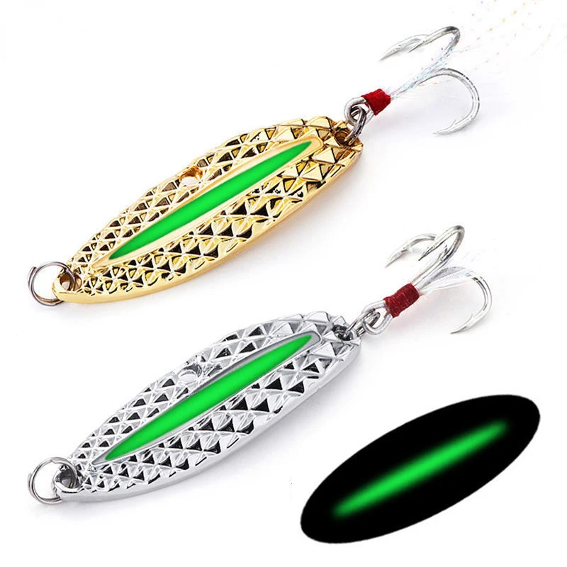 1PC Metalen Lichtgevende Spinn - Fishing Lure Spinnerbait recensie en prijs