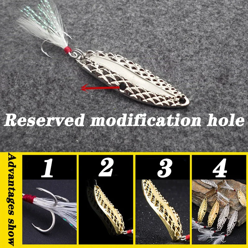 1PC Metalen Lichtgevende Spinn - Fishing Lure Spinnerbait recensie en prijs