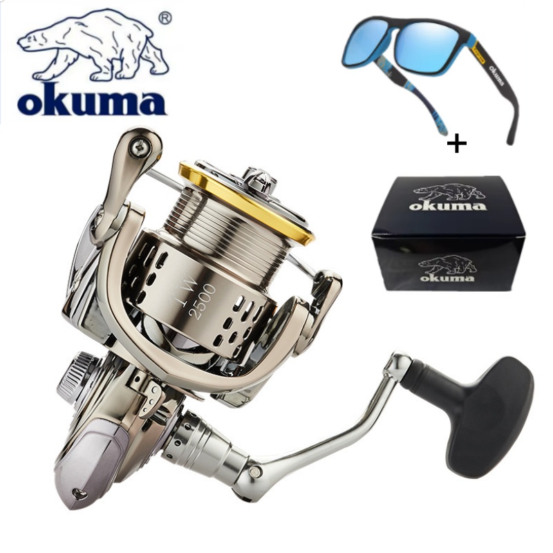 Originele OKUMA Alle Metalen V - Kastking Reel Zephyr recensie en prijs