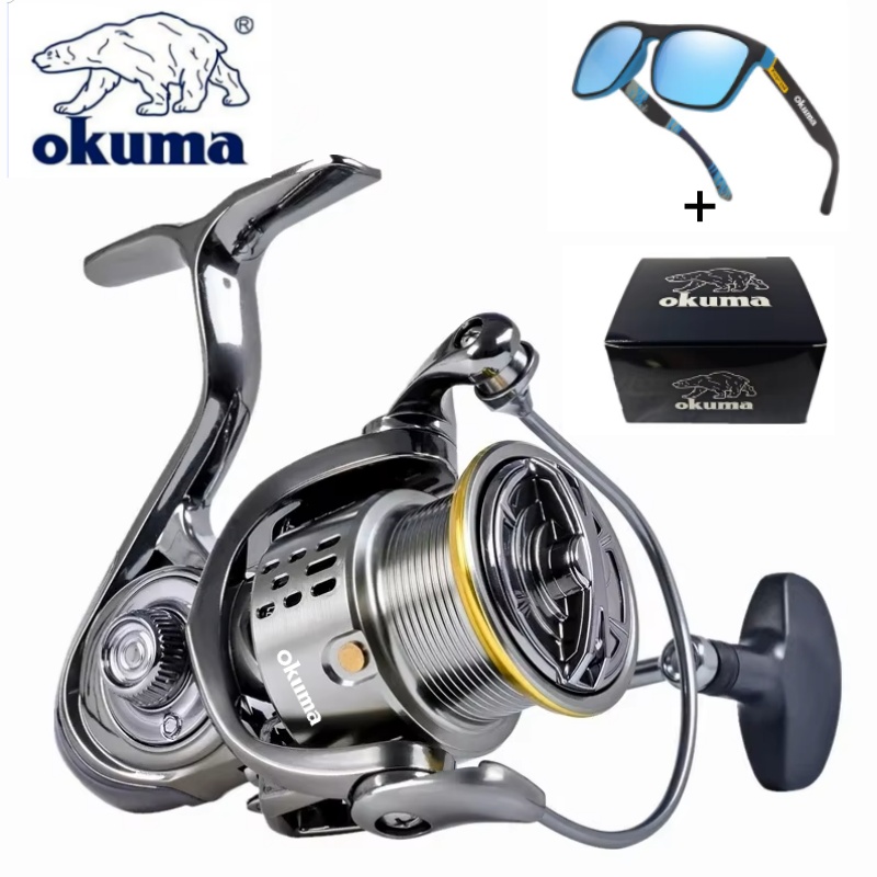 Originele OKUMA Alle Metalen V - Kastking Reel Zephyr recensie en prijs