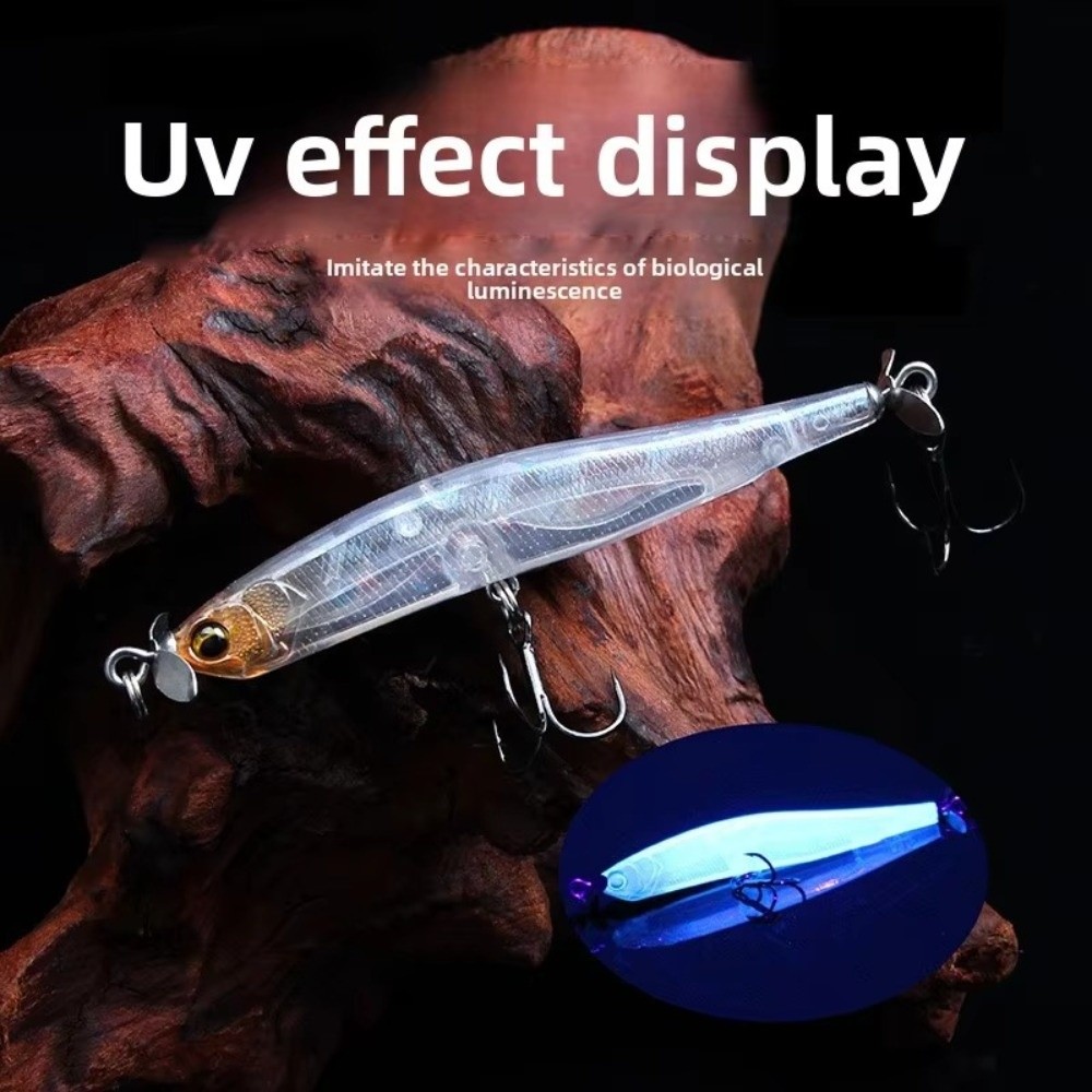 80mm lange zinkende pencil lur - Fishing Lure Blade Bait recensie en prijs