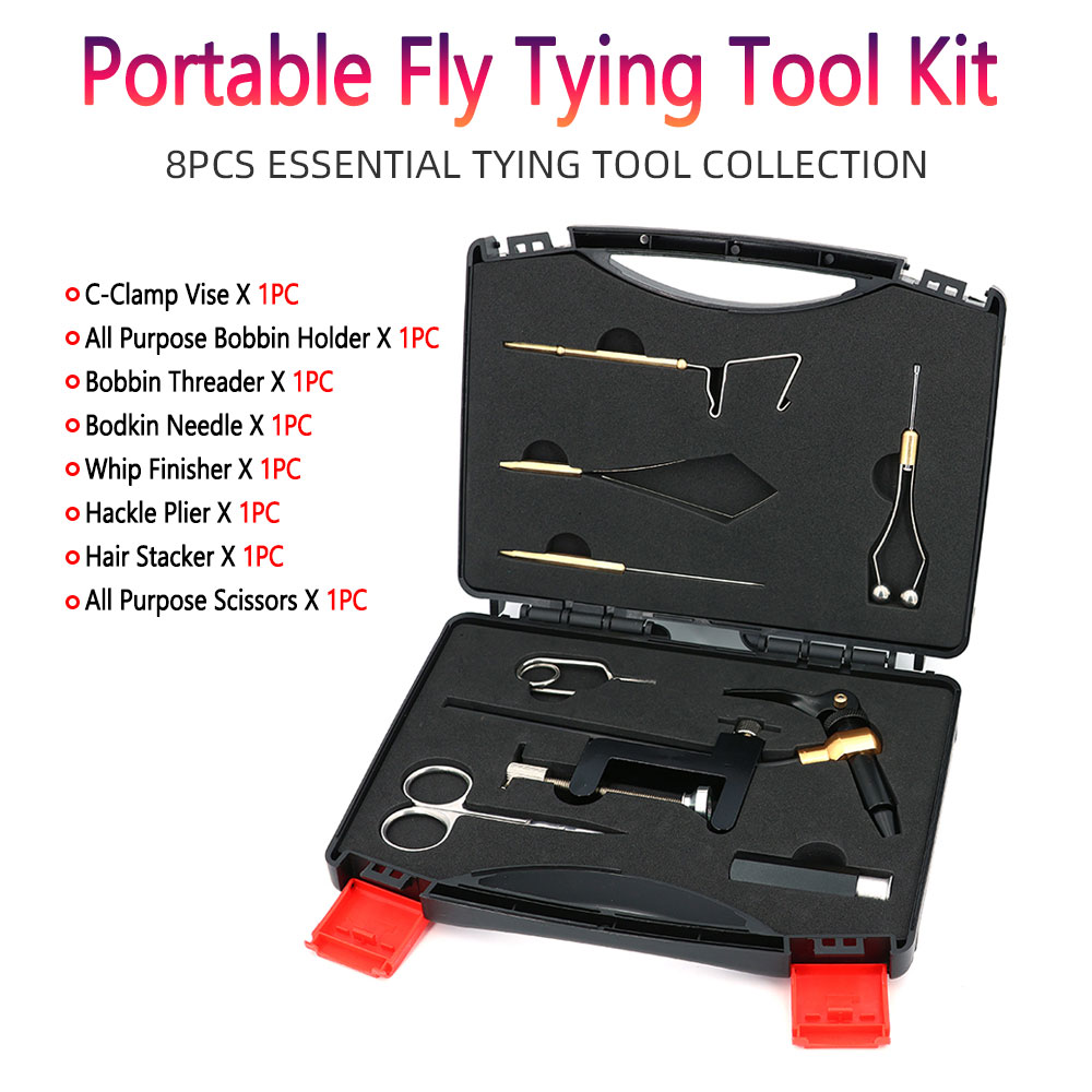 8-delige set gehard stalen C-k - Fishing Lure Accessories recensie en prijs