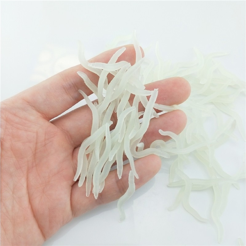 60pcs 4cm Vissen Siliconen Lic - Fishing Lure Soft Plastic recensie en prijs